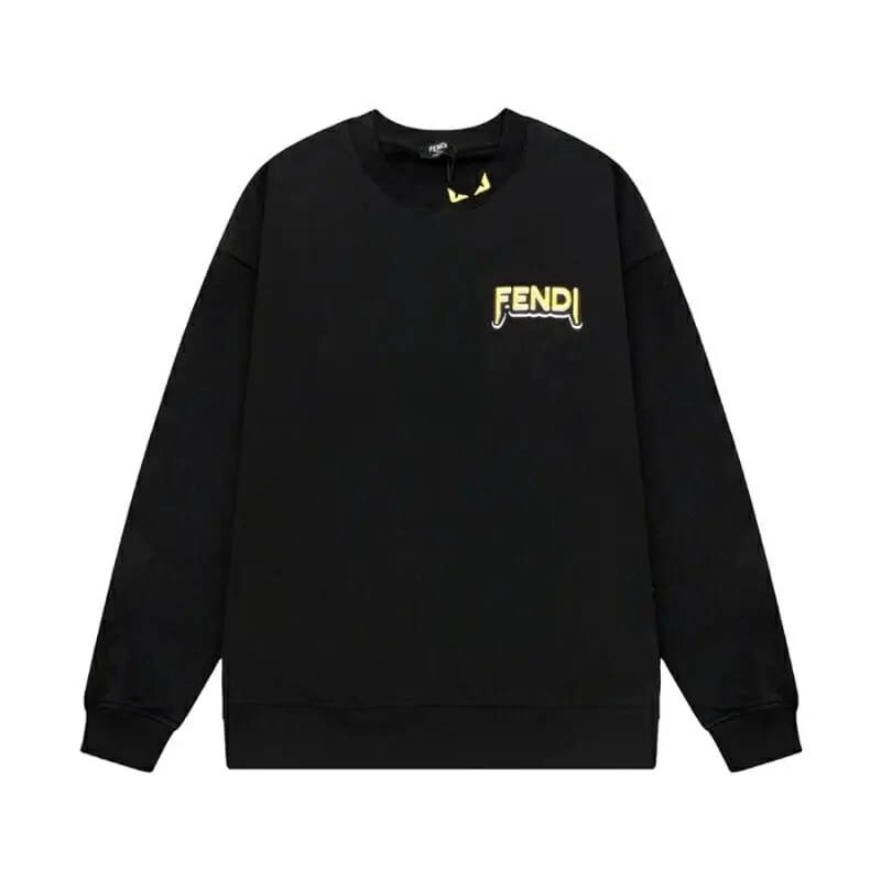 fendi sweatshirt manches longues pour unisexe s_125a272